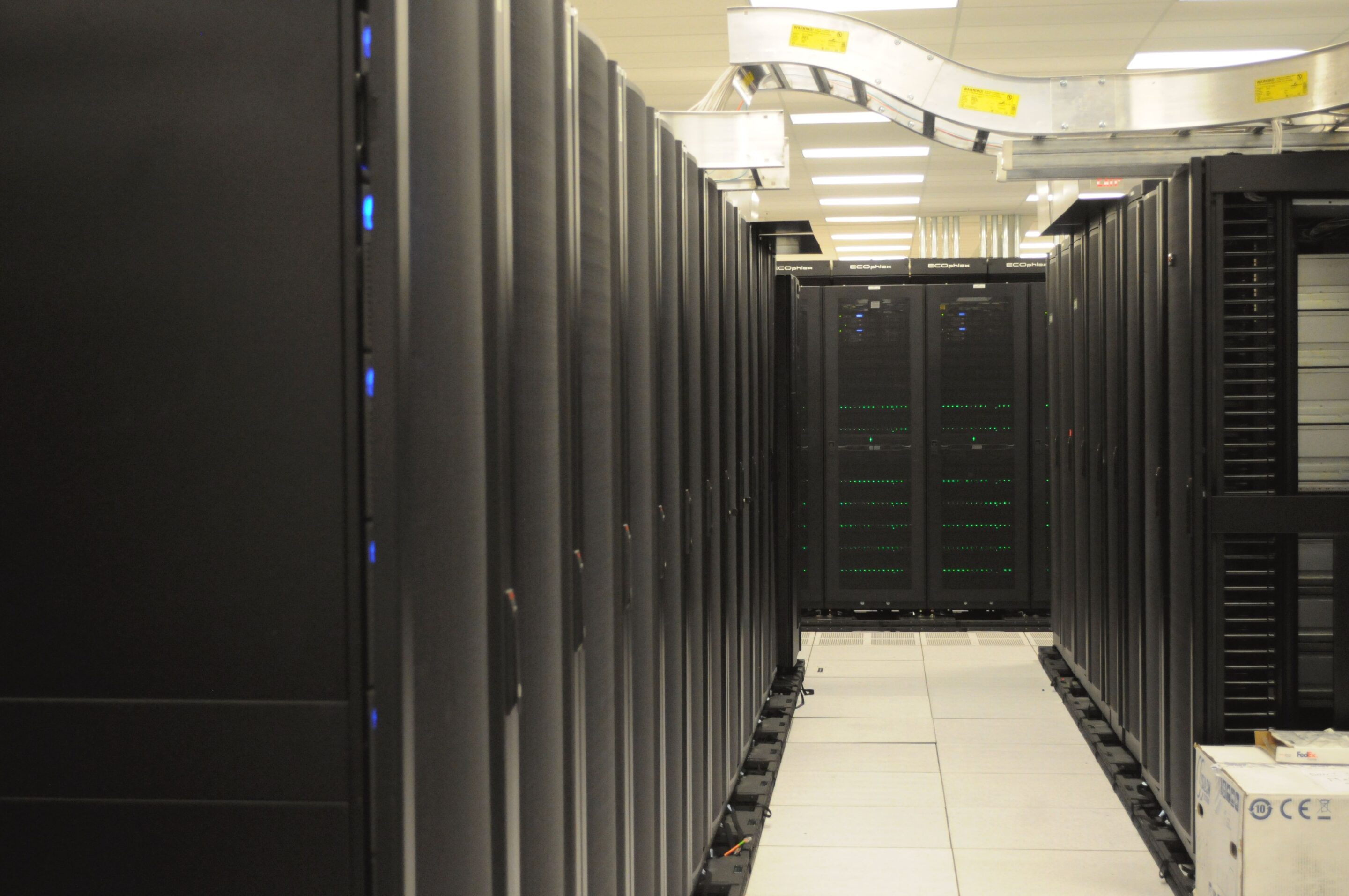 Server racks illustrating monitoring and enforcement challenges in the unregulated online gambling market