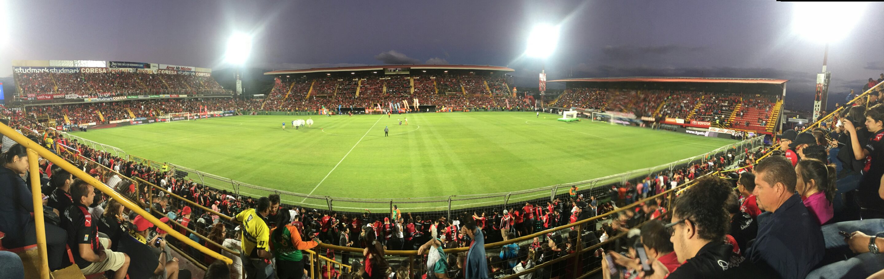 Night football stadium crowd for Belgium vs IR Iran World Cup preview