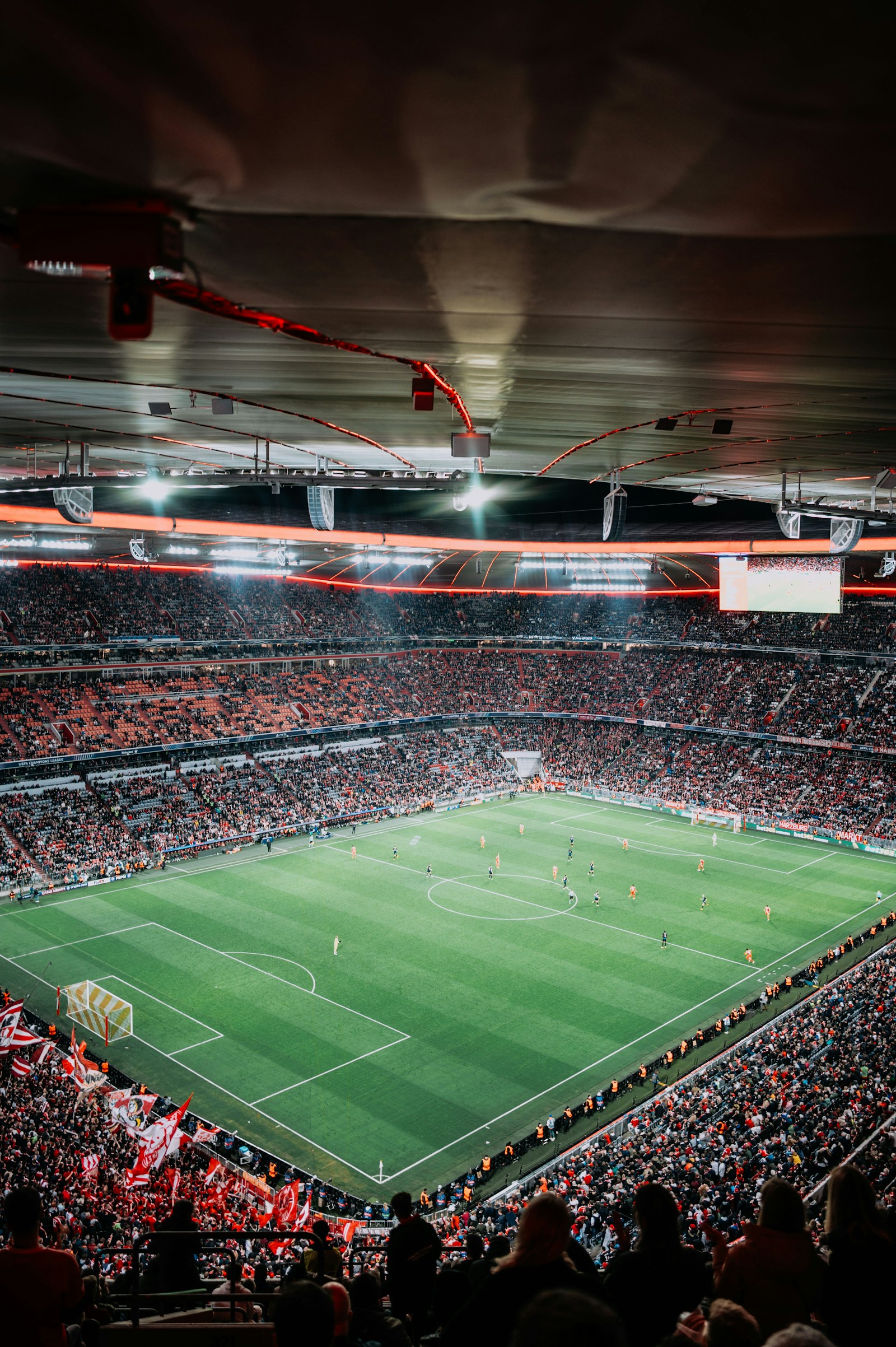 Football player and stadium atmosphere for France vs Senegal preview
