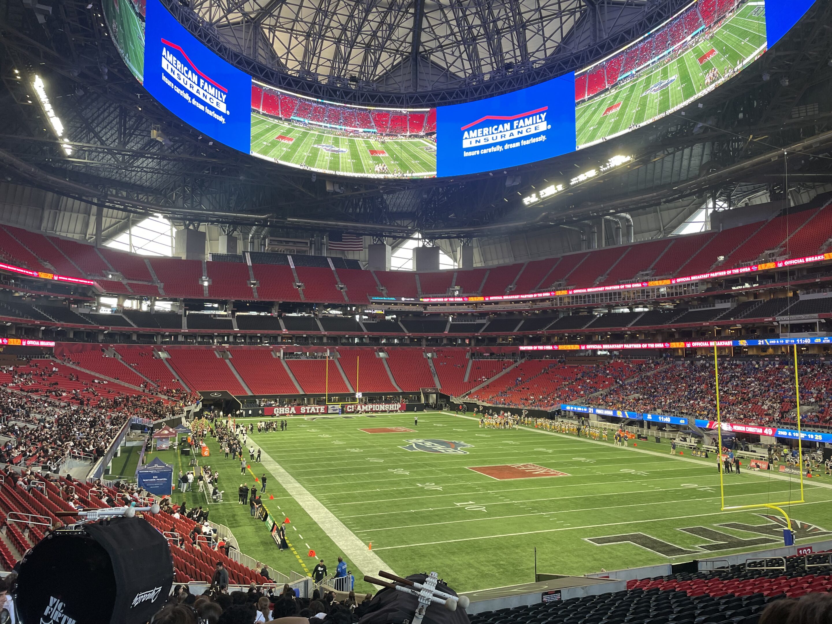 Atlanta Stadium interior for Morocco vs Haiti World Cup preview