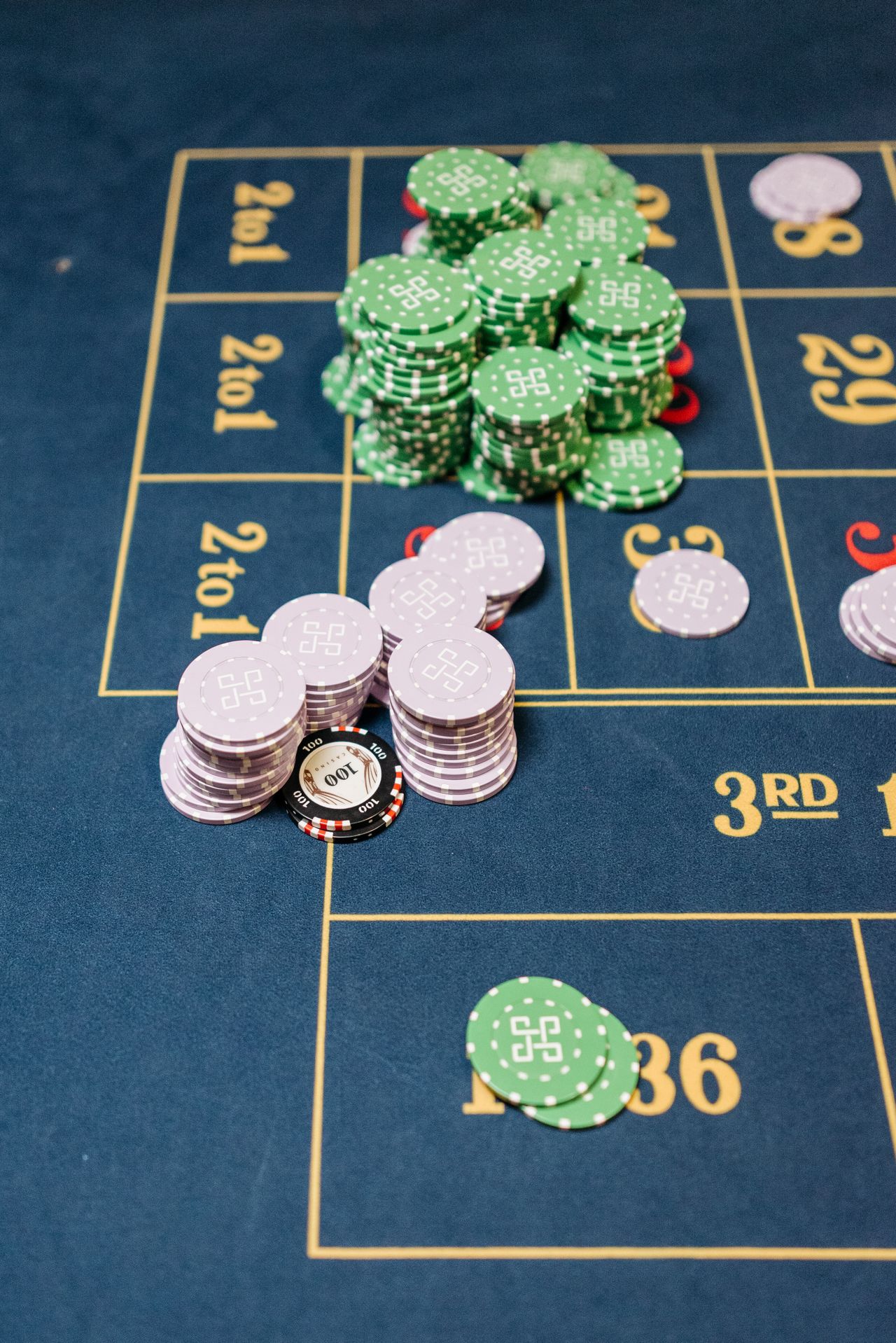 Casino chips on a gaming table for RLX Gaming aggregation news