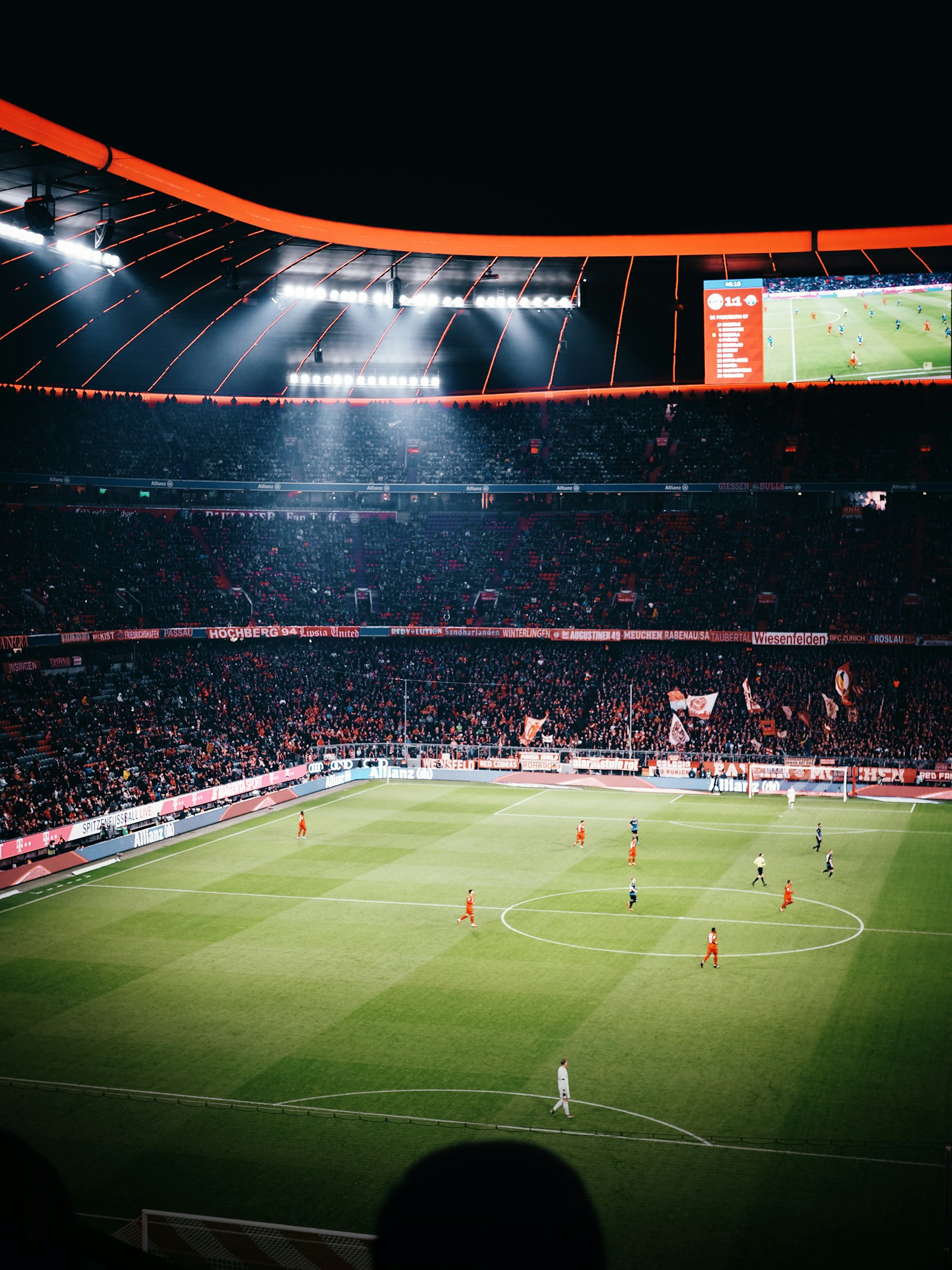 Football stadium under floodlights for Germany vs Curaçao World Cup preview
