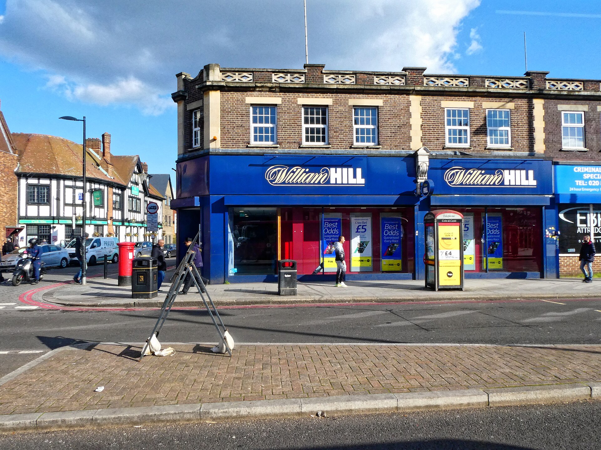 UK bookmaker shopfront representing safer-gambling checks and regulation