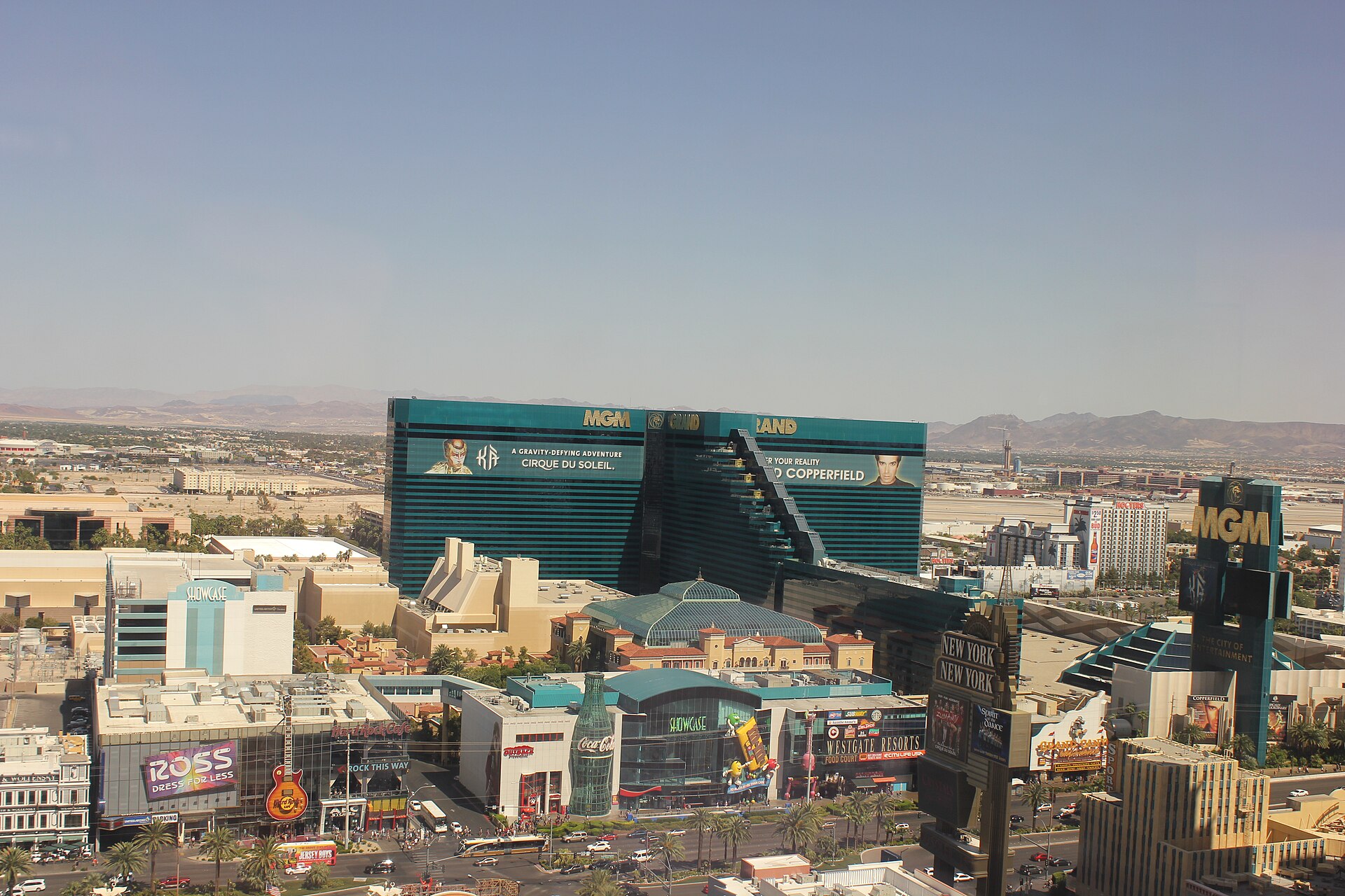 MGM Grand casino exterior representing BetMGM Q2 online casino revenue