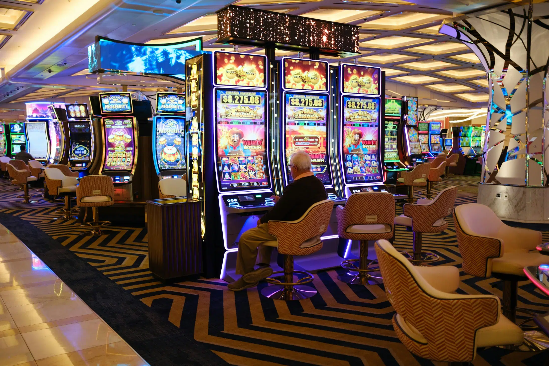 Casino floor representing iGaming channelization in regulated markets