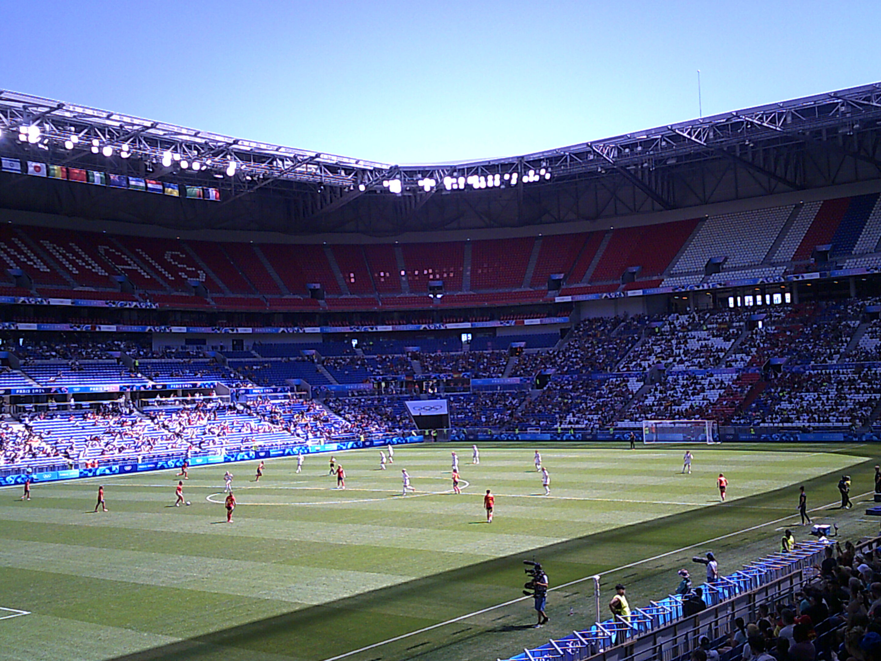 Football match representing closing line value in sports betting markets