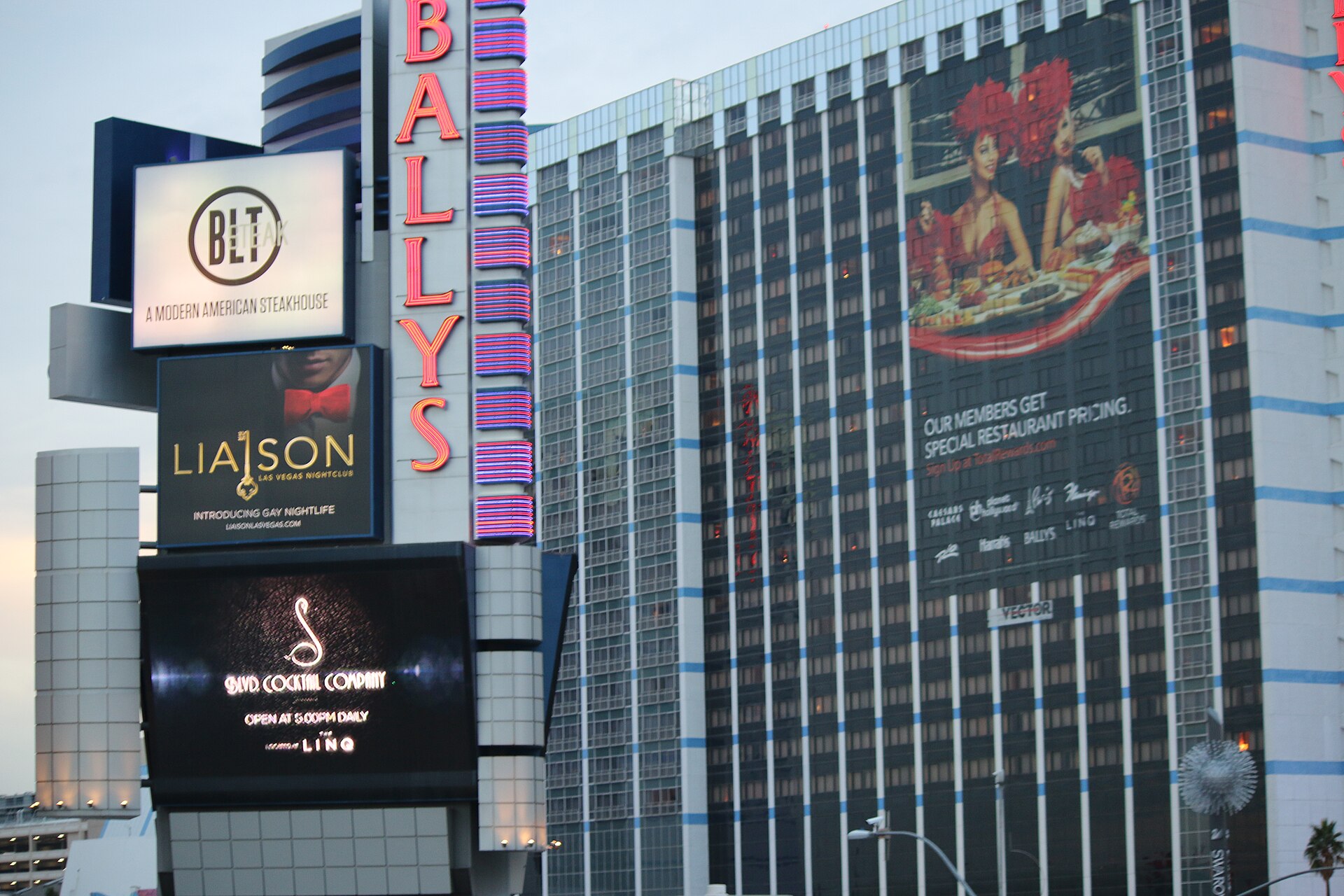 Las Vegas casino billboards representing gambling celebrity marketing and responsible-gambling visibility