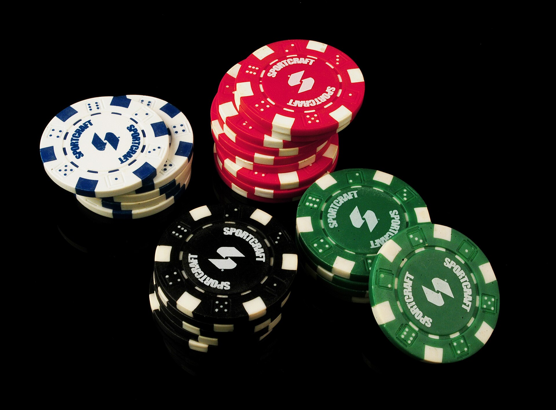 Poker chips representing Indonesia online gambling fraud and illegal betting risk