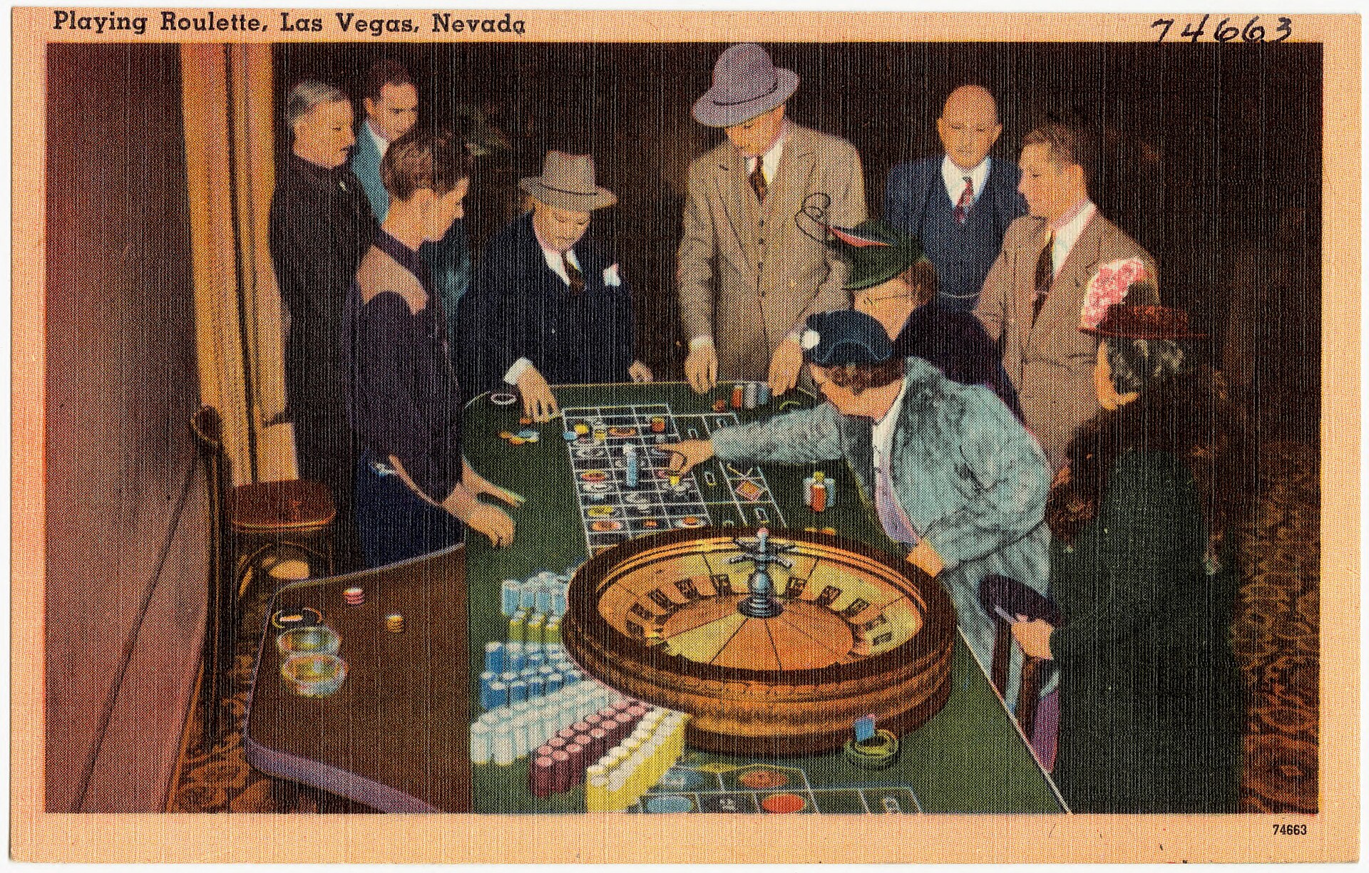 Casino roulette table representing land-into-trust casino approval and gaming authorization