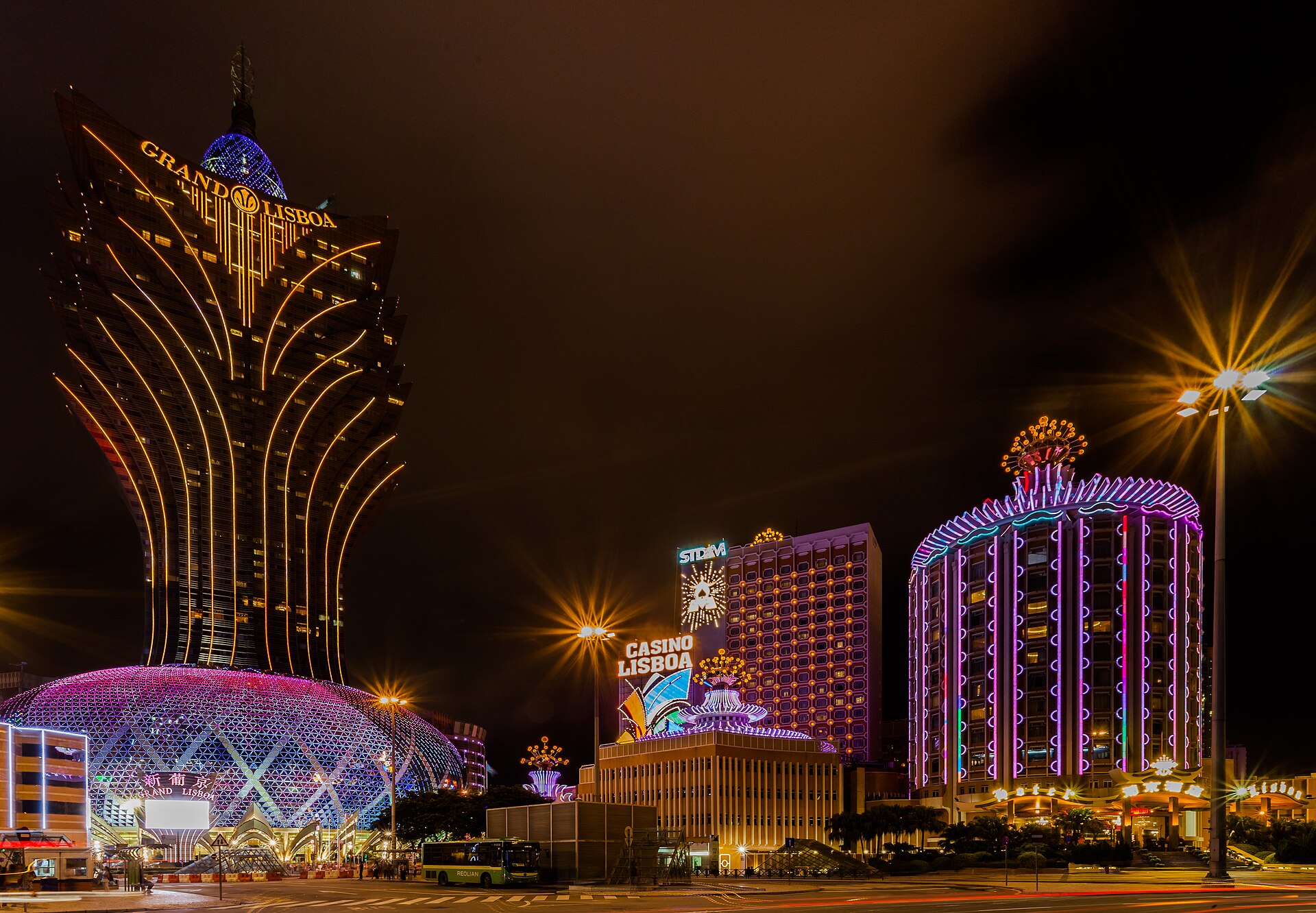 Macau casino buildings representing proxy betting enforcement
