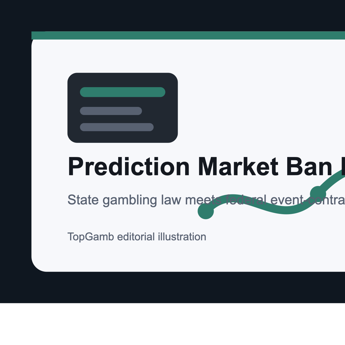 Court and market graphic representing Minnesota prediction market ban litigation