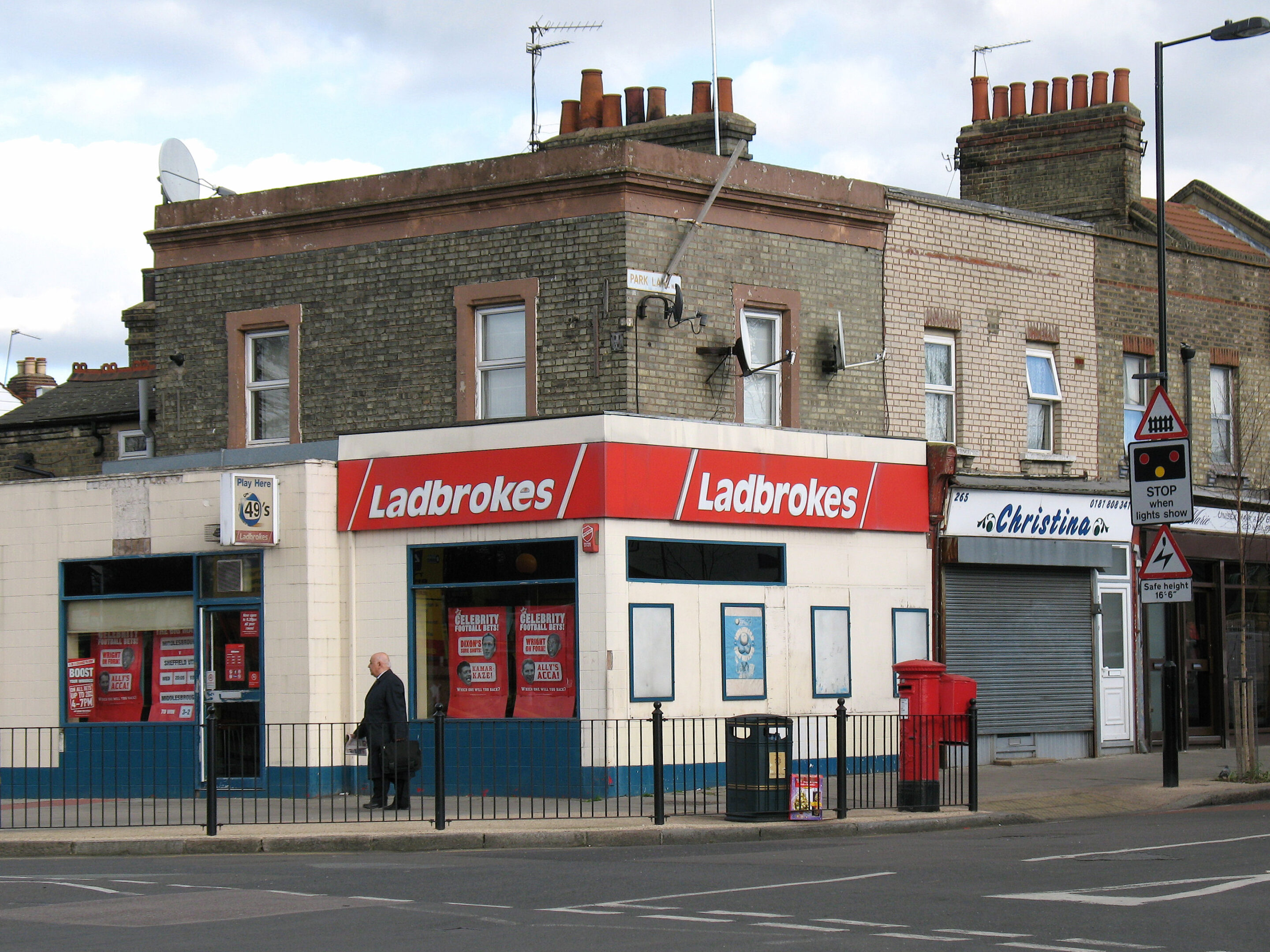 Bookmaker shop representing odds boost offers and betting promotions