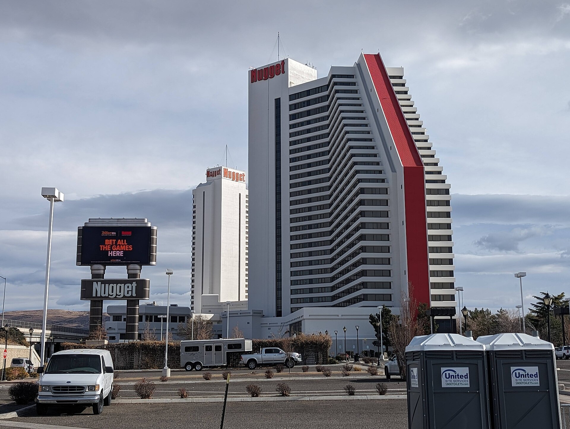 Casino building representing an operator wind-down period in online gambling