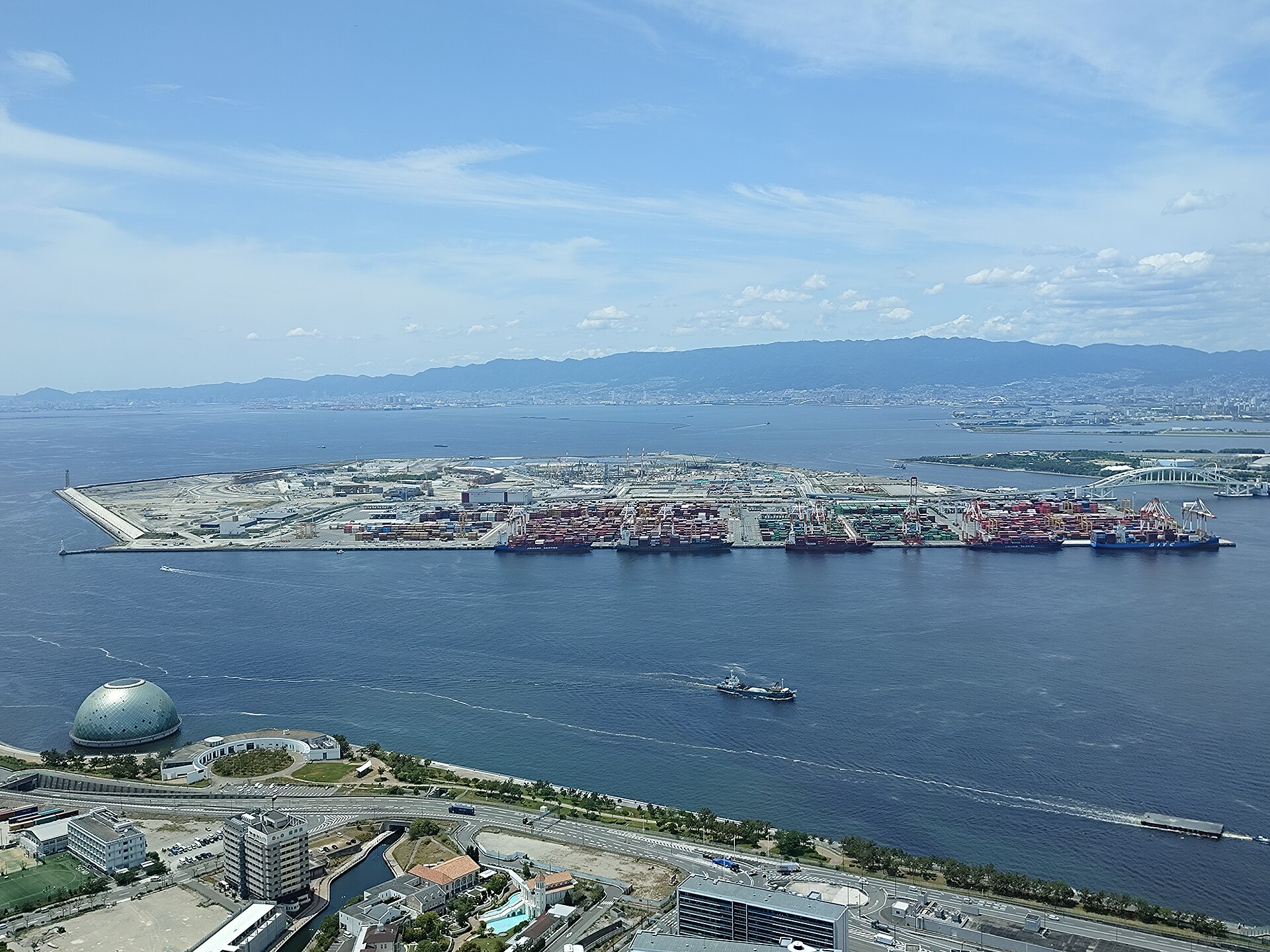 Yumeshima waterfront in Osaka representing integrated resort and casino development