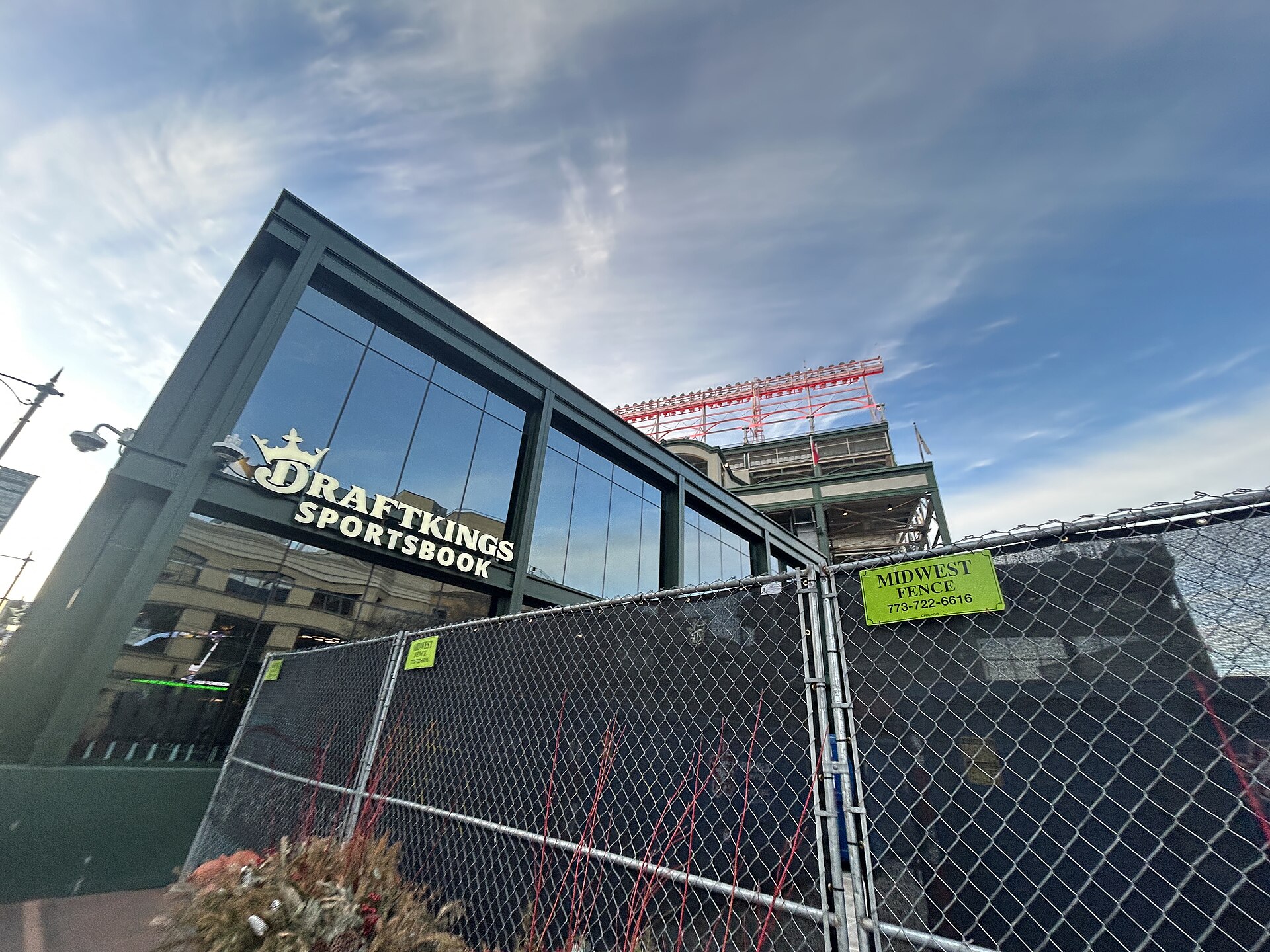 Retail sportsbook frontage representing a retail and online sportsbook balance checklist