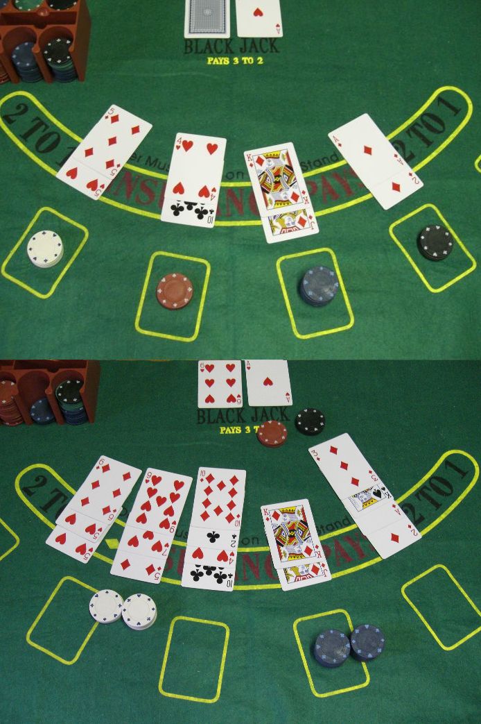 Blackjack cards and casino chips representing SA Gaming Boundless Blackjack