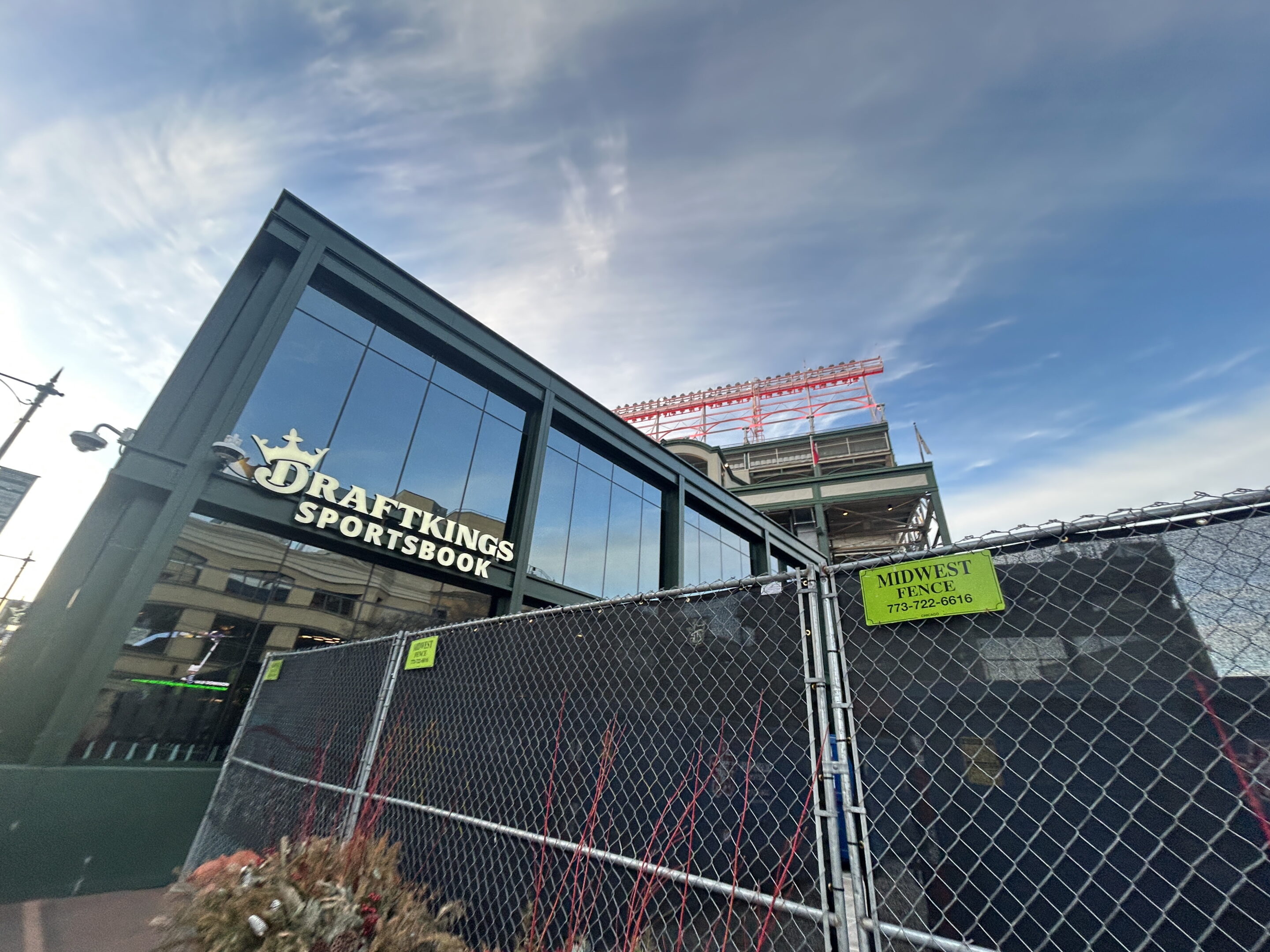 Sportsbook exterior representing sponsored World Cup betting trends