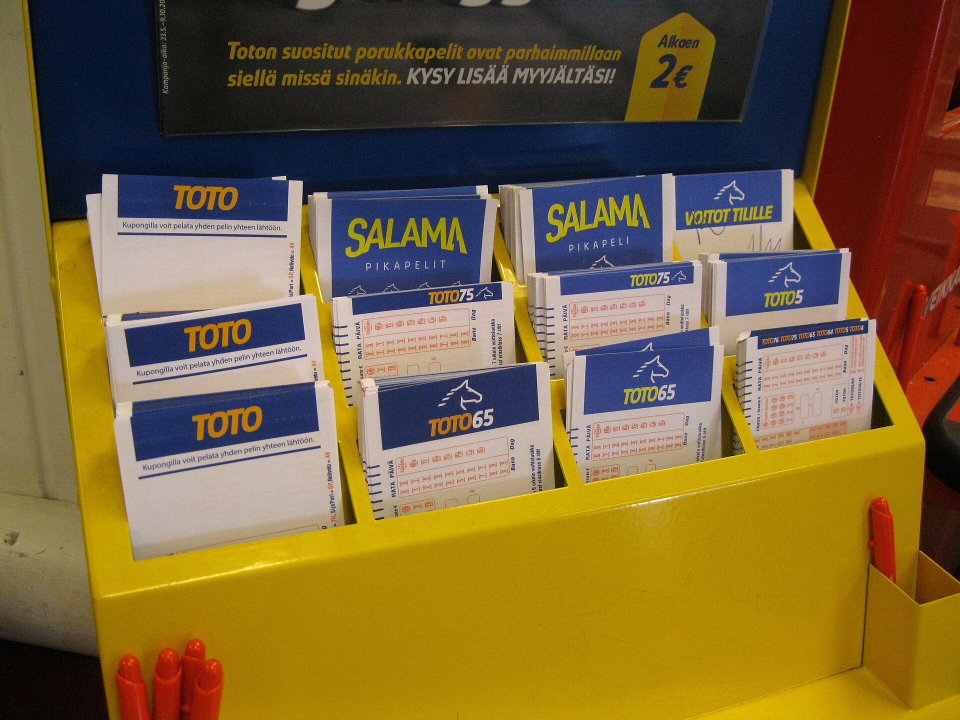 Betting counter representing the true cost of a football bet