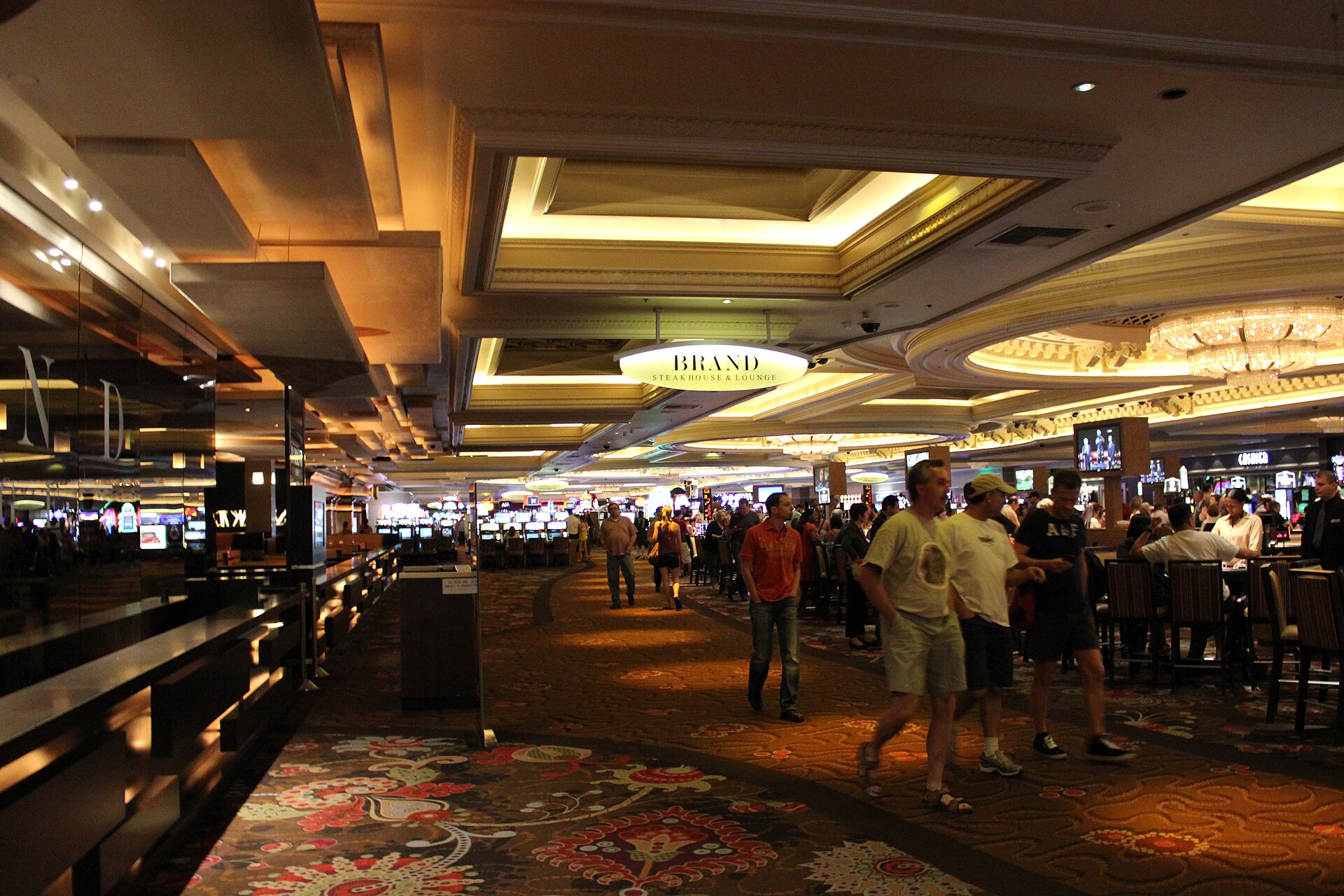 Casino gaming floor representing velocity checks in online gambling