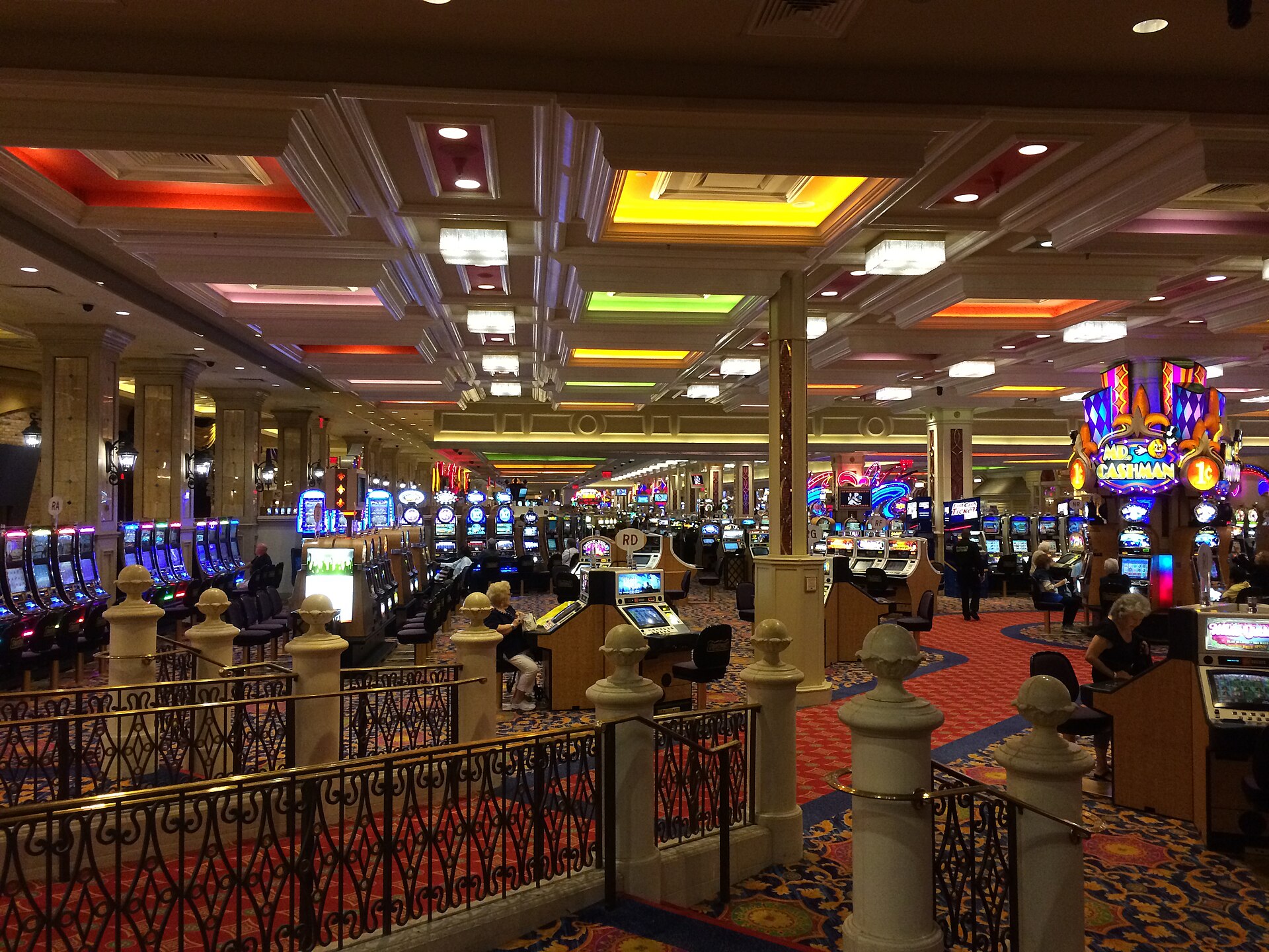 Casino gaming floor representing the Visualize eCOGRA casino testing deal