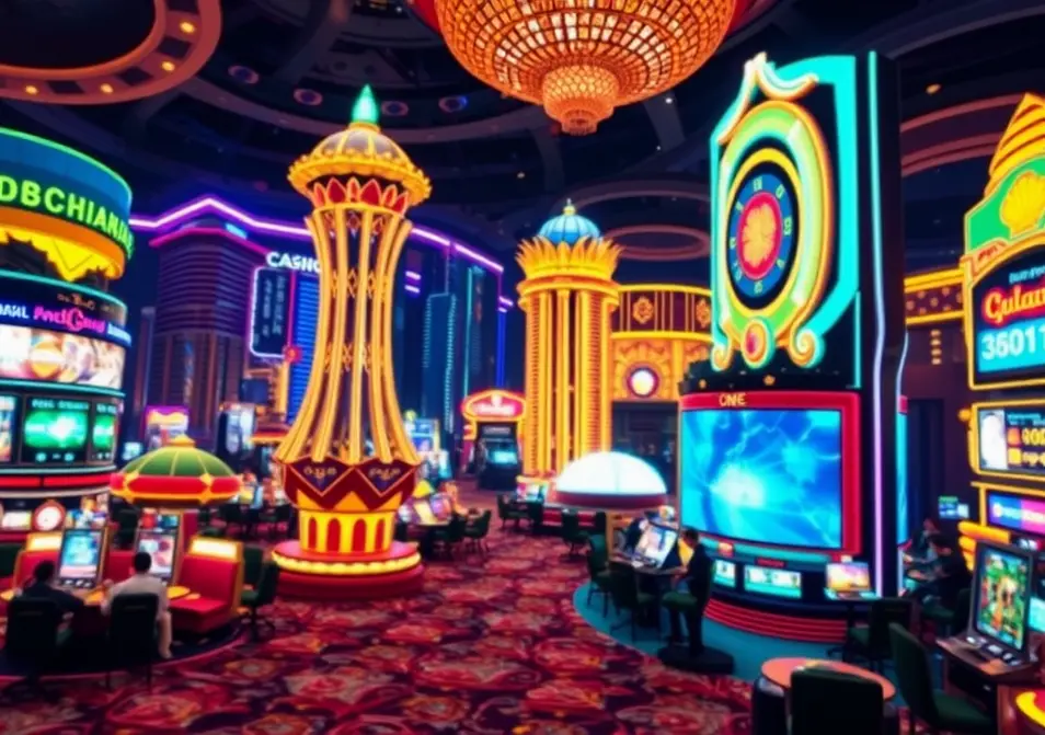 Aerial view of Macau’s iconic casino landscape, highlighting its economic vitality.