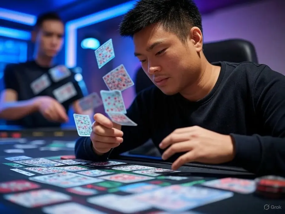A glimpse into the technological evolution of baccarat.