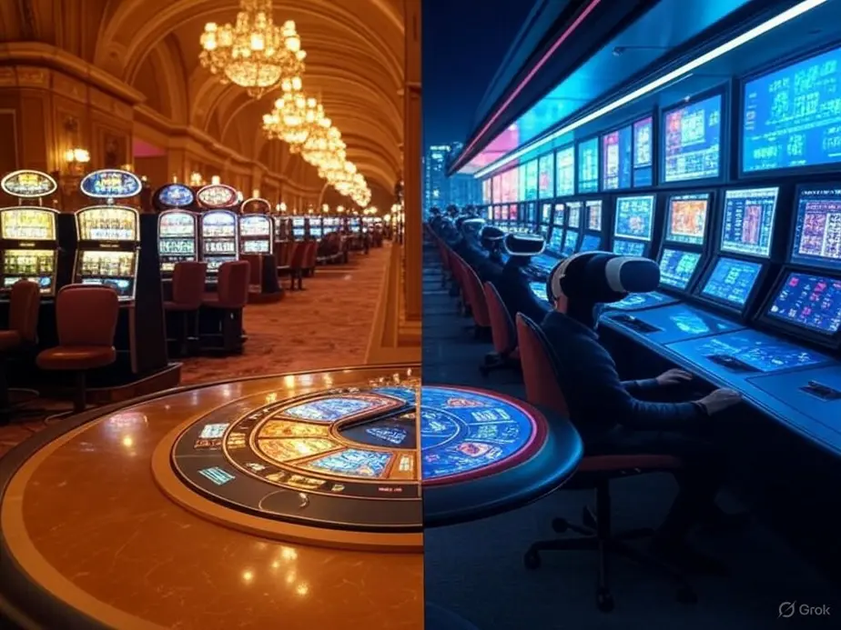 Unlock the casino floor virtually through a mobile app.