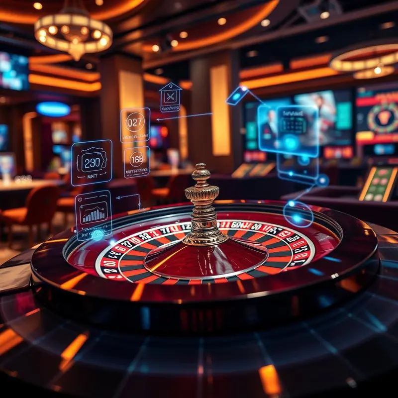A casino roulette table illustrating examples of both progressive and non-progressive betting strategies in play.