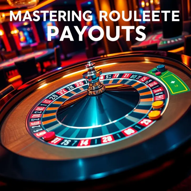 [A detailed roulette table showing key bet types and their respective payout structures.]