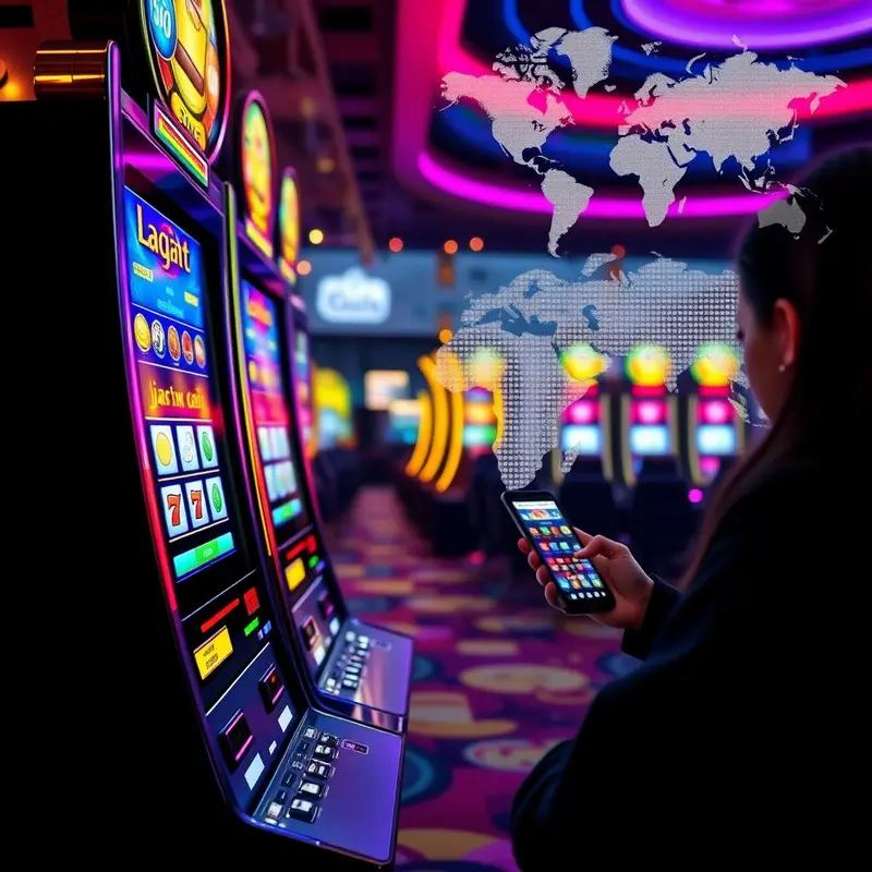 Contrasting real money online slots with free casino slot games, highlighting key features and player experiences.