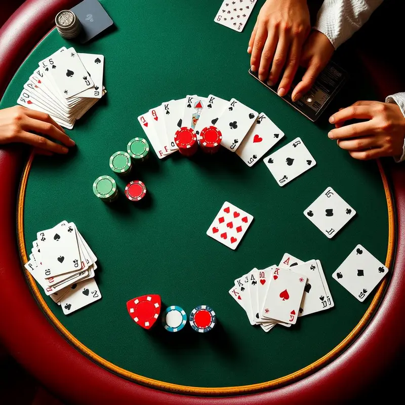 Players immerse themselves in Texas Hold’em, showcasing the depth and strategy involved across various poker variants.