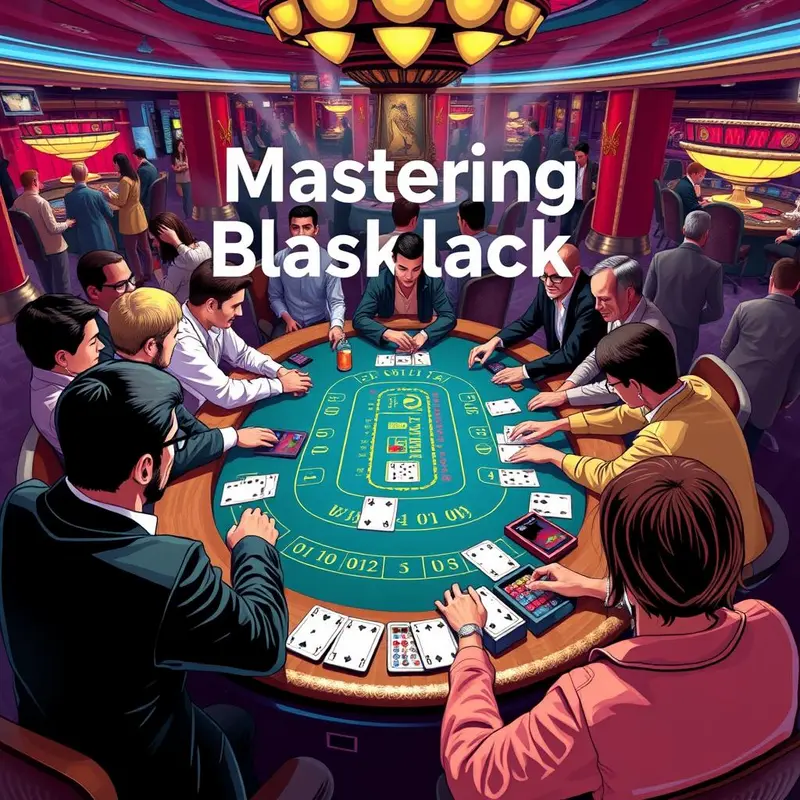 An Asian player deliberating over strategies at a Blackjack table.