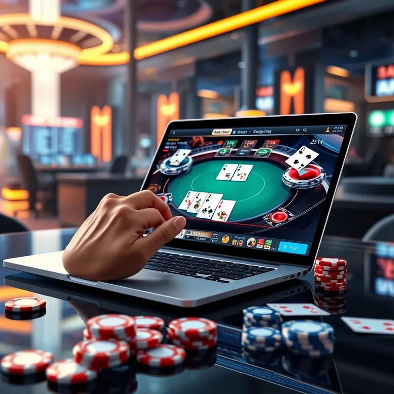 A virtual blackjack table illustrating diverse game variants and features available online.