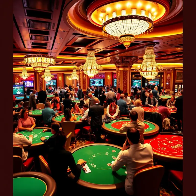 A classic roulette table capturing the essence of traditional casino excitement.