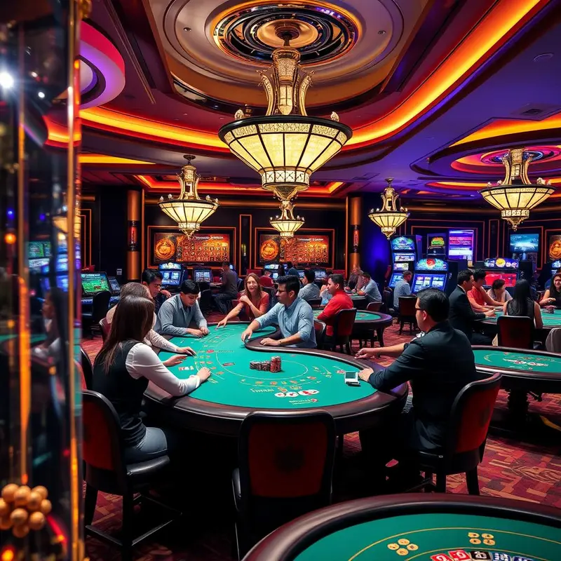 A classic roulette table capturing the essence of traditional casino excitement.