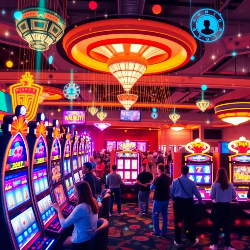 Visual representation of the diverse types of online slots available to players.