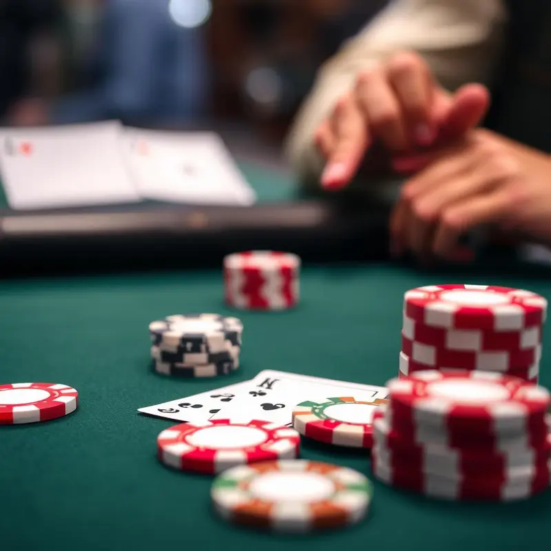 Players actively engaged in various poker variants around a casino table, illustrating the game’s dynamic mechanics.