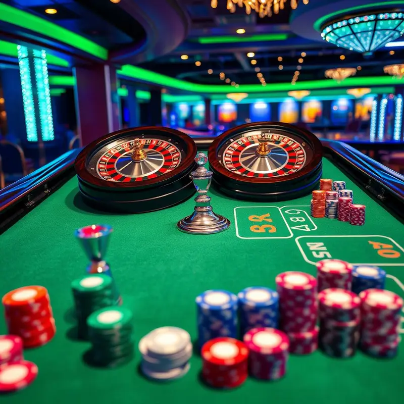 Comparative view of European and American Roulette wheels highlighting differences in zero pockets and house edge.
