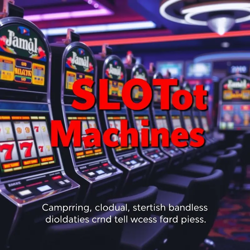 Visual representation of the key technological elements of slot machines, including RNG-driven virtual reels and engaging bonus features.